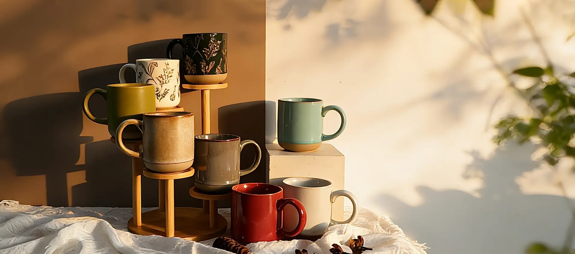 Prémiový ručne vyrábaný keramický riad