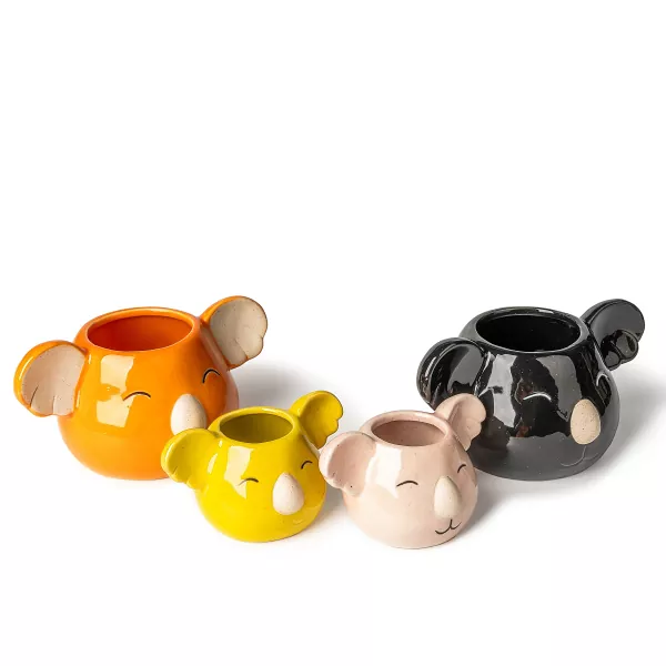 Keramické svietniky v tvare koaly